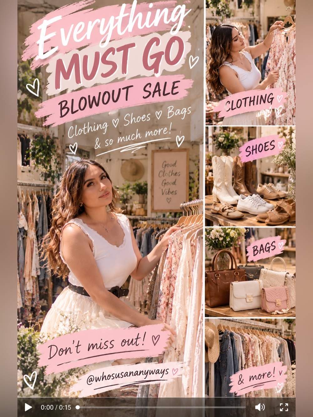 🌸✨ CLOSET SALE MAKE OFFERS EVERYTHING MUST GO 🌸✨